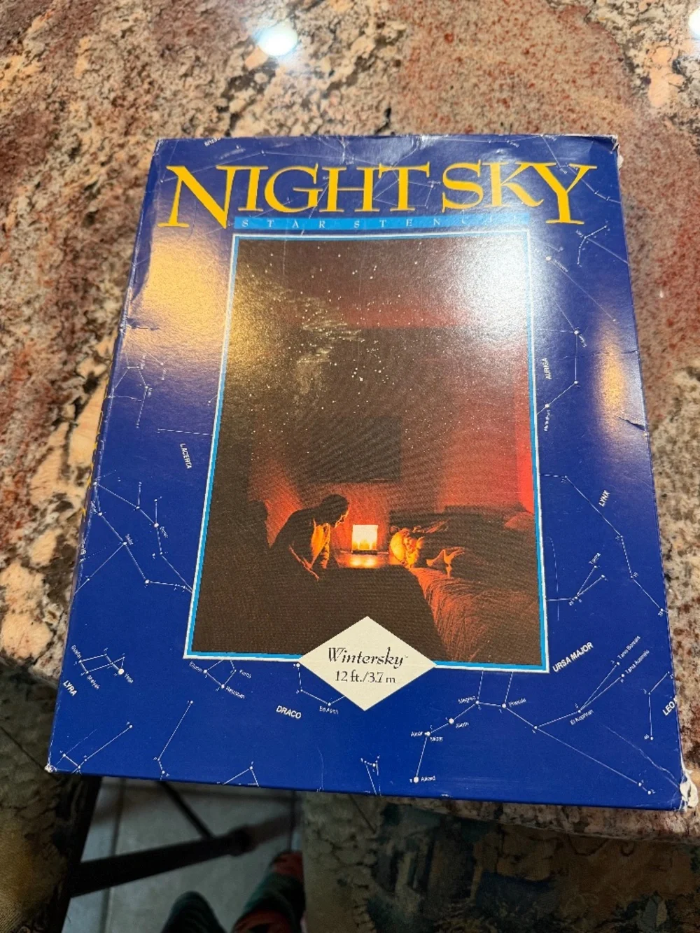 Ursa Major Night Sky Star Stencil 